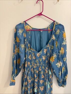 Free People Flowy Floral V-Neck Women’s Dress